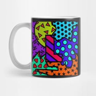 Alphabet Series - Letter L - Bright and Bold Initial Letters Mug